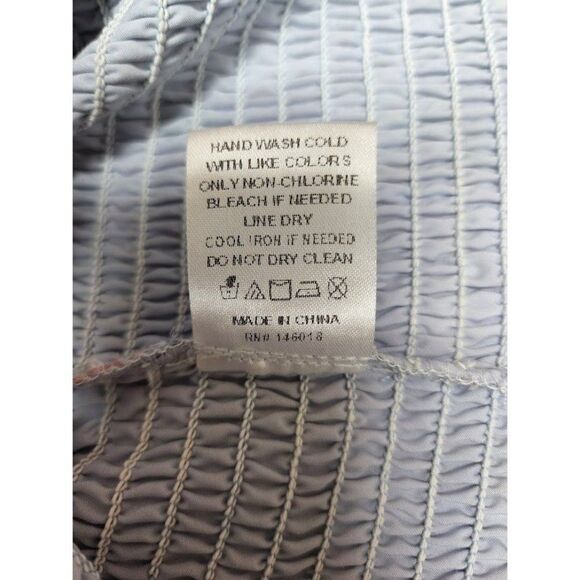 Lost & Wander Off The Shoulder Blouse Top Women's MEDIUM Blue Green Purple NEW - Picture 8 of 11